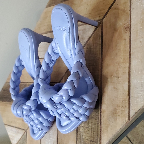 Alexandre BirmanCarlotta 85 Nappa Leather Sandal in Caribbean Blue - Picture 6 of 6